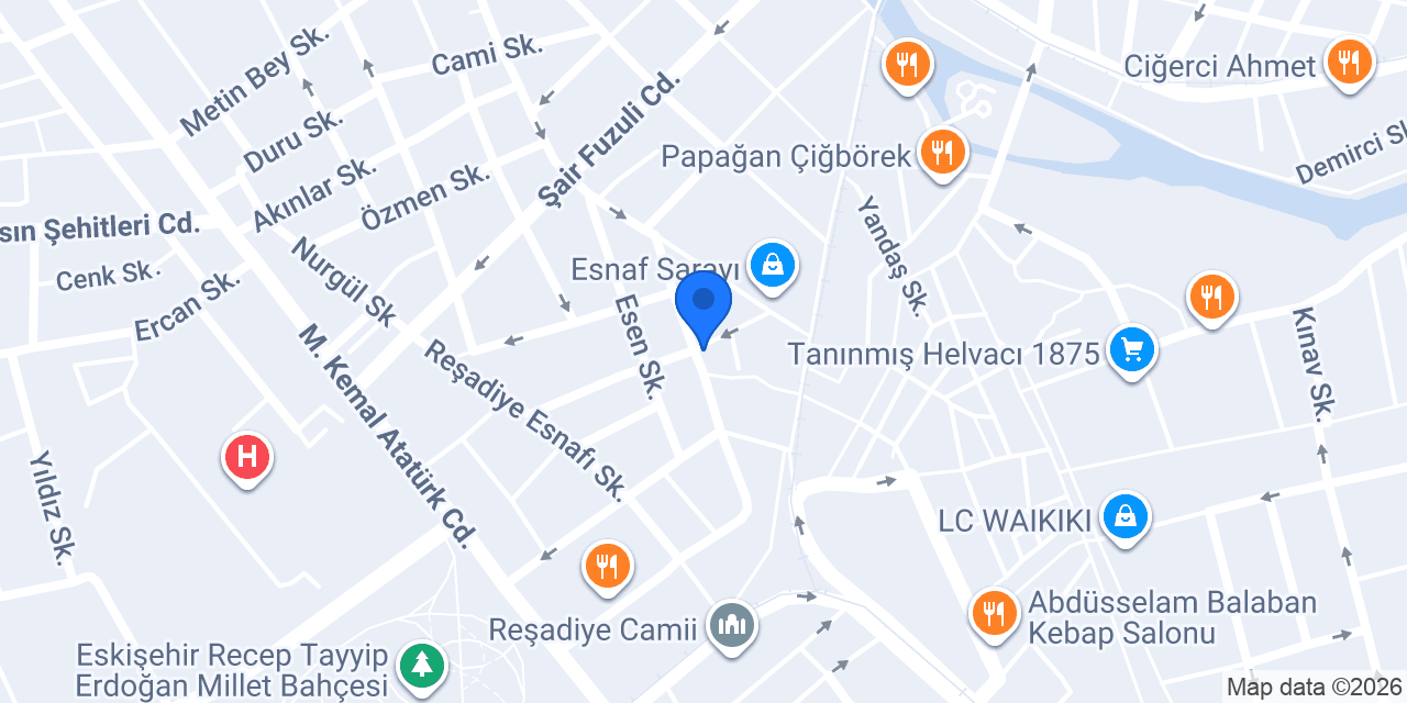Dada Ahşap konumu