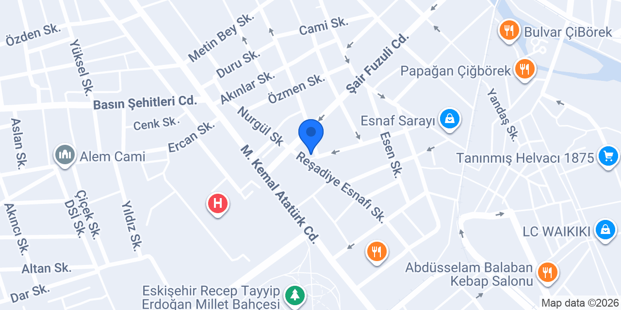 Neri Bayan Kuaförü konumu