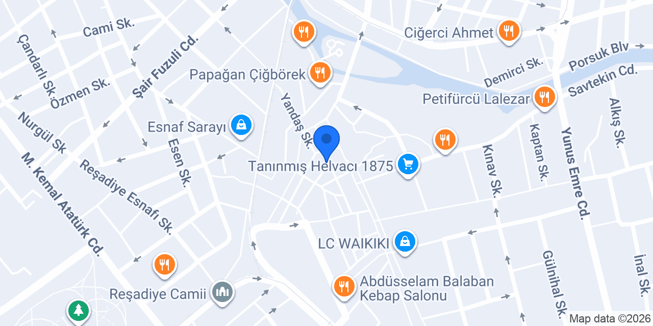 Egeli Sandviç Kumru konumu