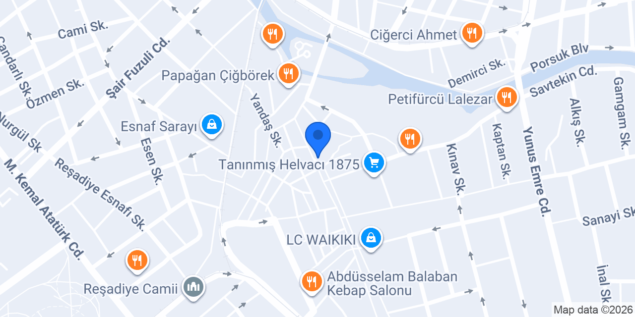 Alçık Kadınlar Hamamı konumu