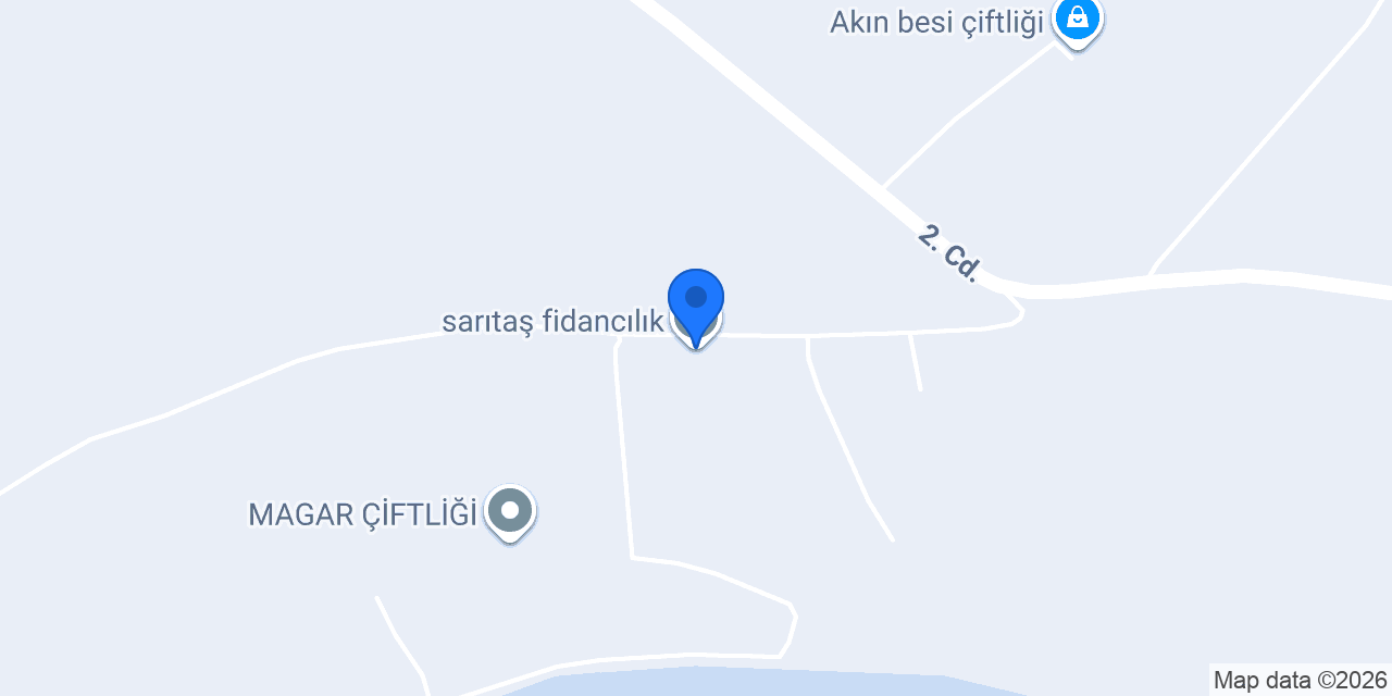 sarıtaş fidancılık konumu