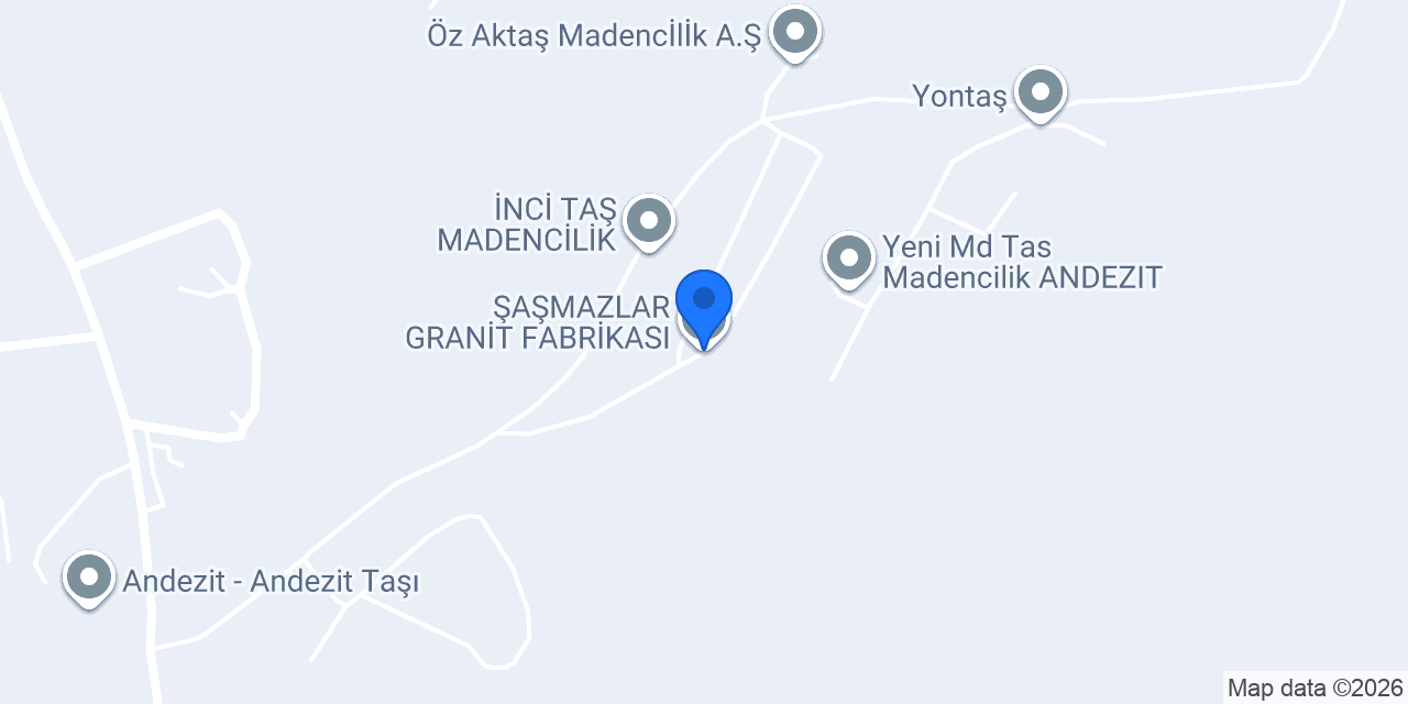 ŞAŞMAZLAR GRANİT FABRİKASI konumu
