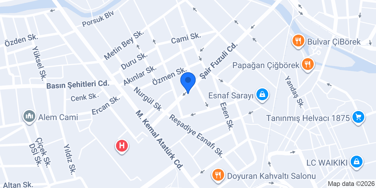 Ali Aydın Bayan Kuaförü konumu