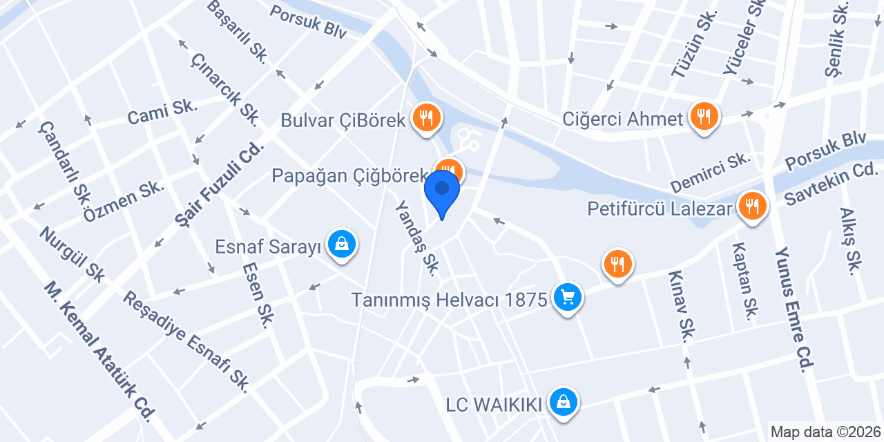 Ferah Termal Hamam konumu