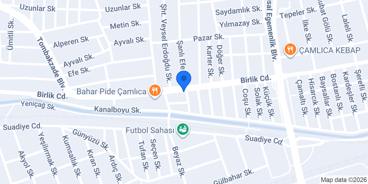 Özdil Yapi konumu