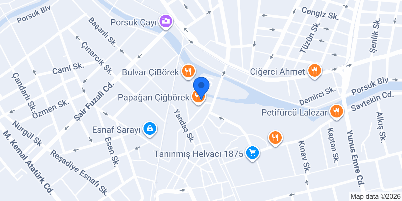 Uğrak Unlu Mamulleri konumu