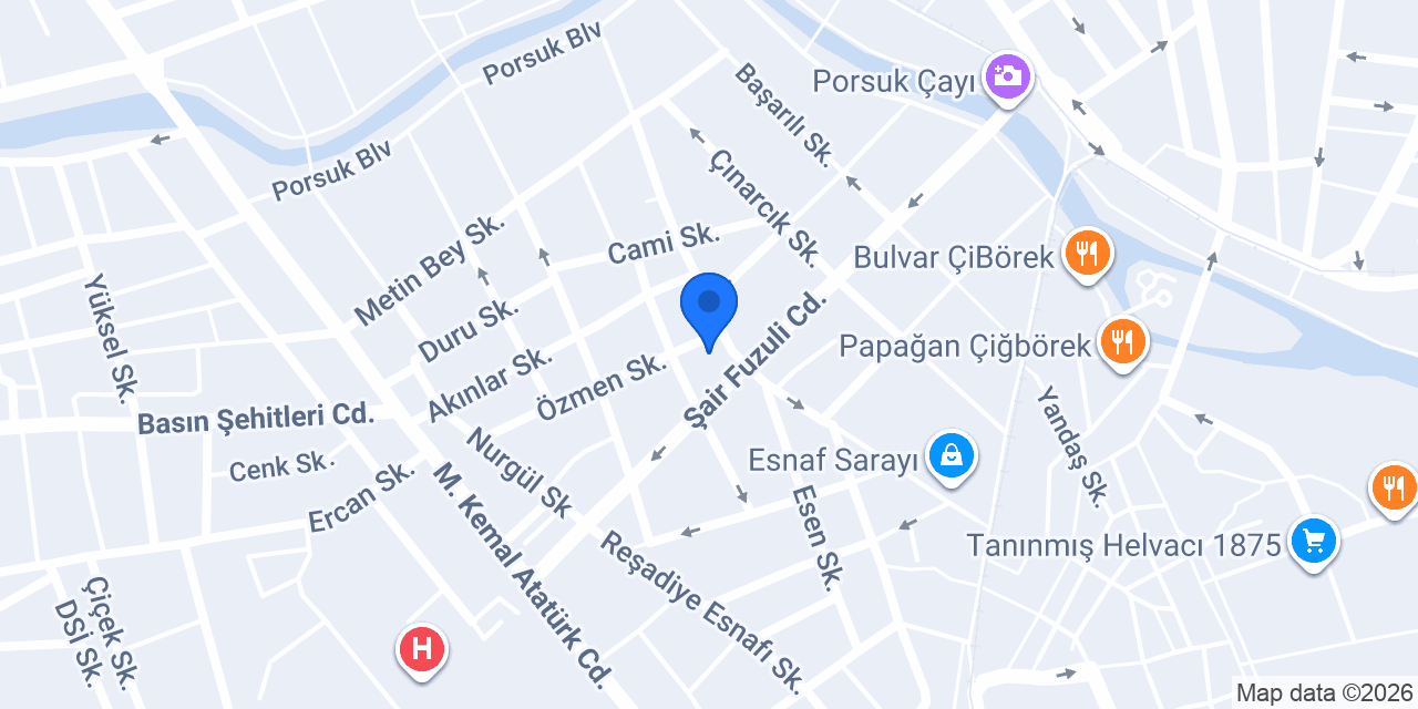FAUST SAHAF & CAFE konumu