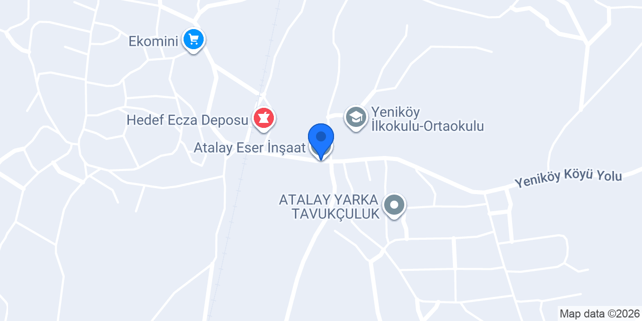 Atalay Eser İnşaat konumu