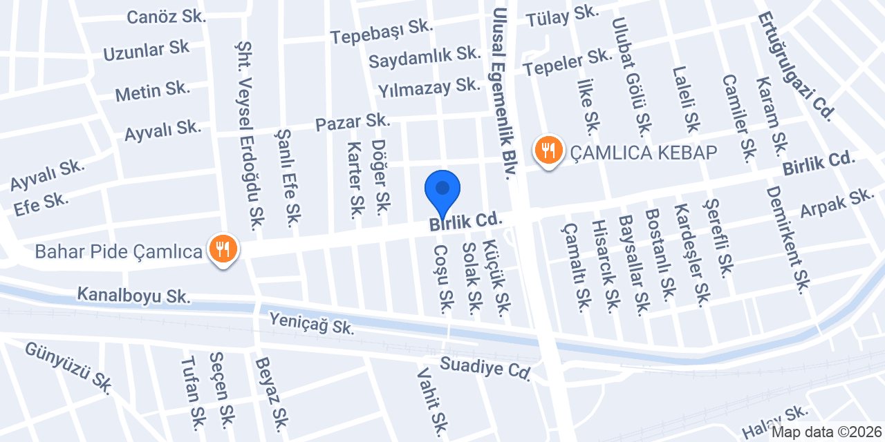 Eskisehir Yıldız Sürücü Kursu konumu