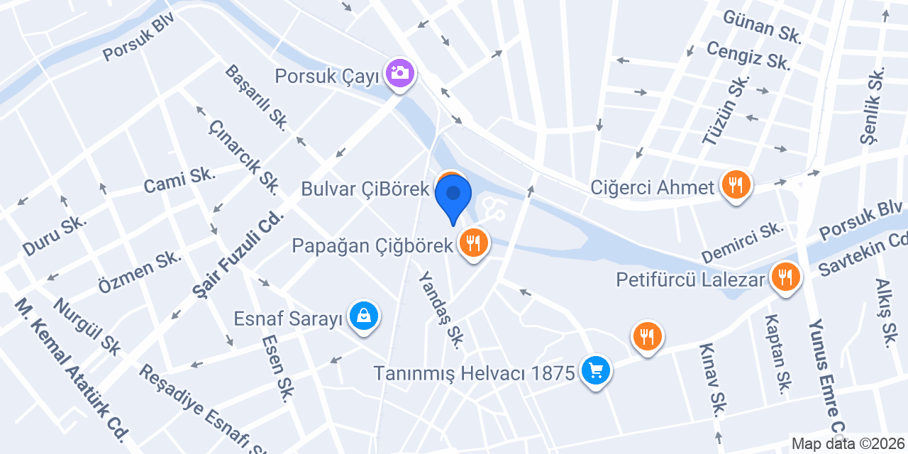 Akgül Eczanesi konumu