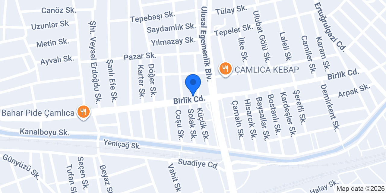 EN PROJE konumu