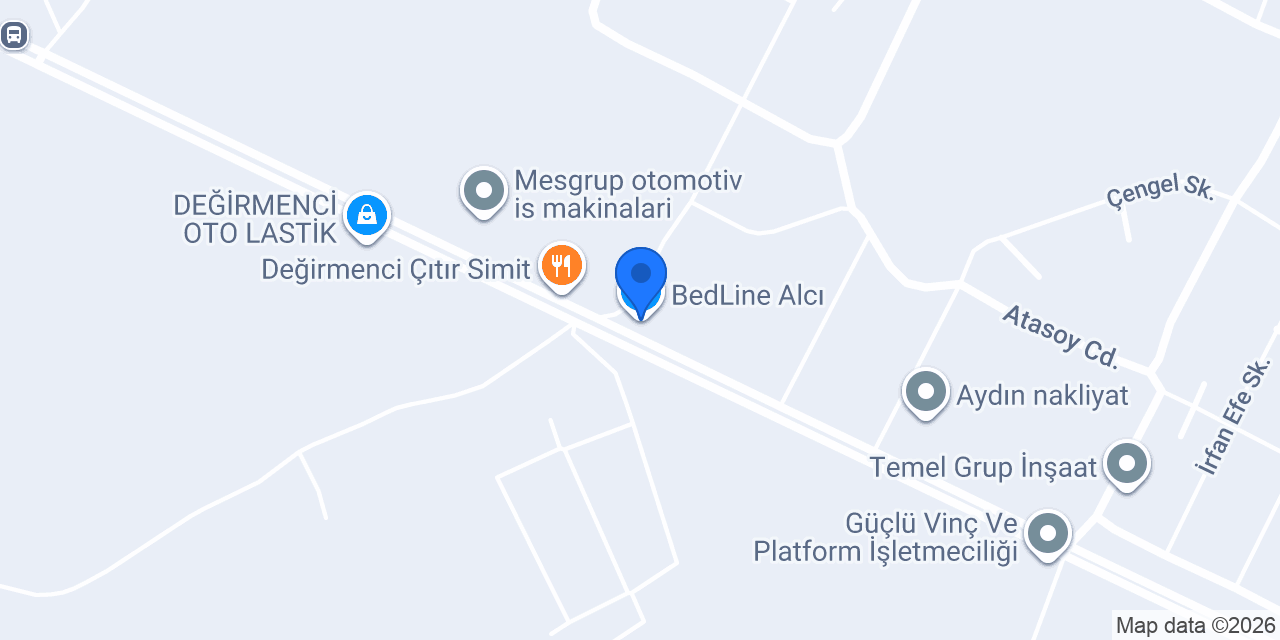 BedLine Alcı konumu