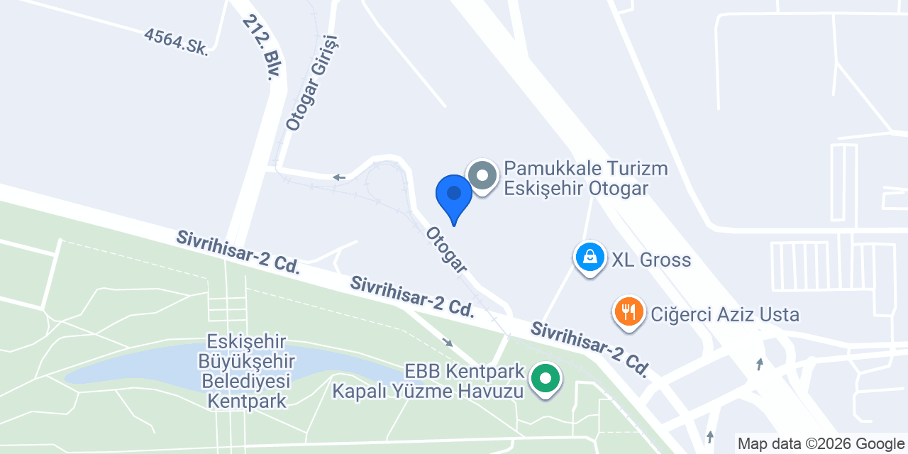 ESKİŞEHİR METRO TURİZM konumu