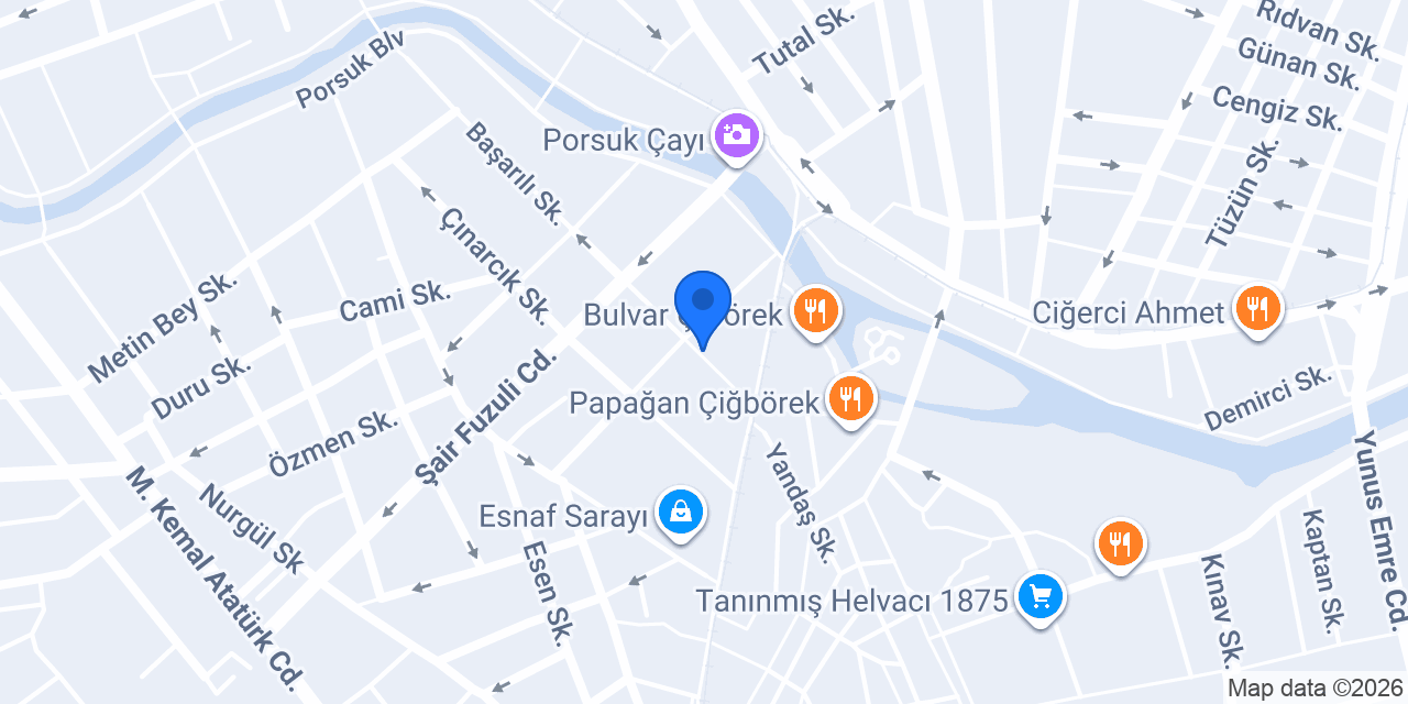 CESUR TAVUK konumu