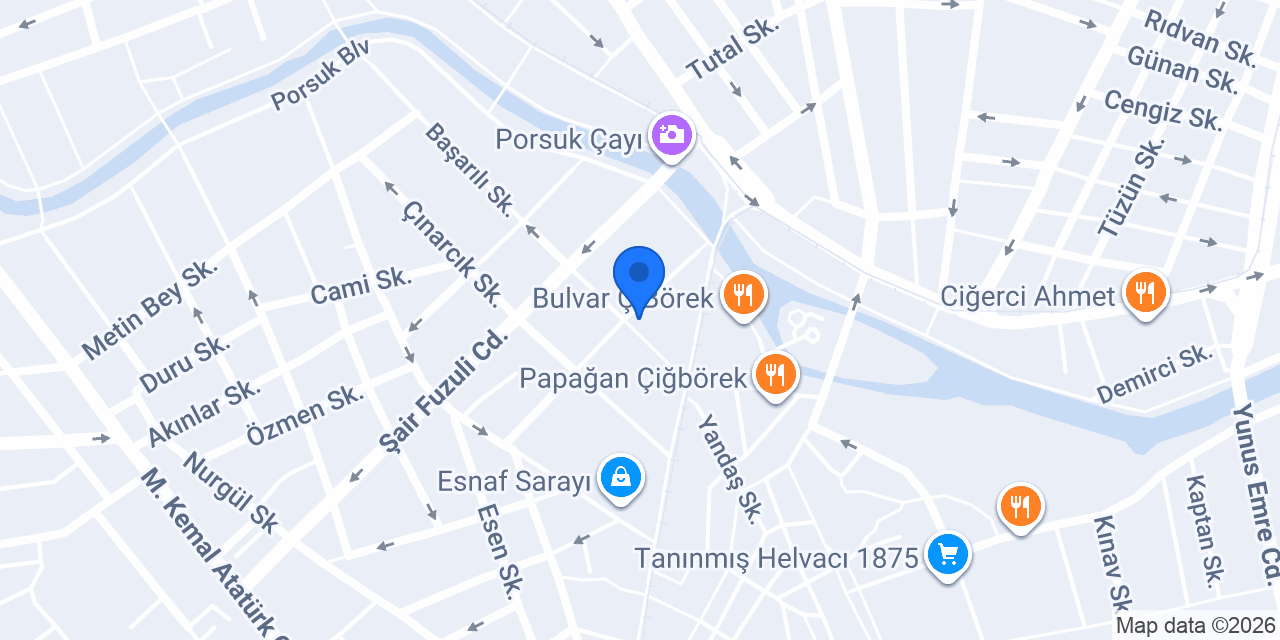 Nazar Kebap konumu