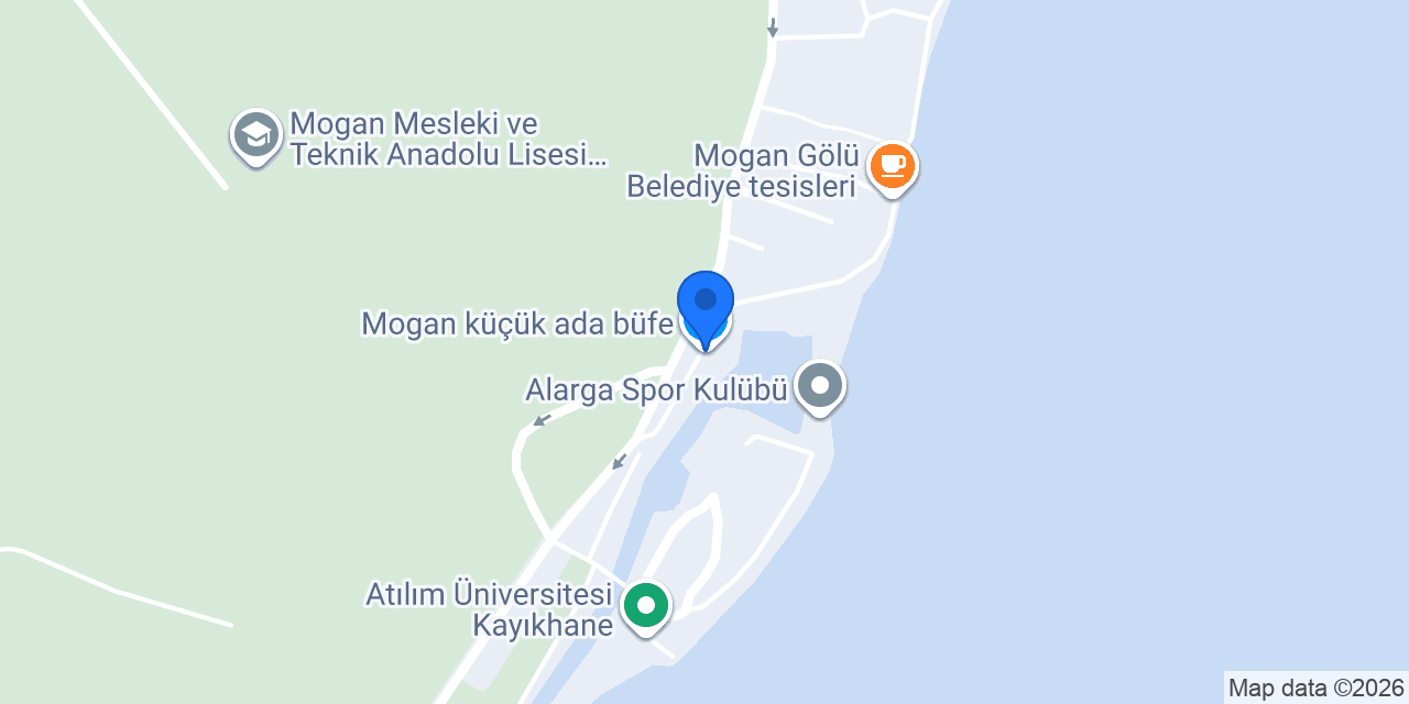 Mogan küçük ada büfe konumu