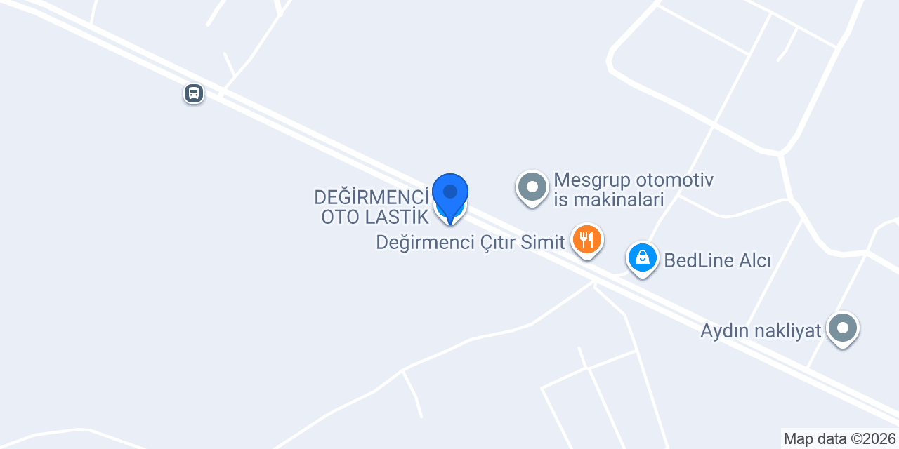 DEĞİRMENCİ OTO LASTİK konumu
