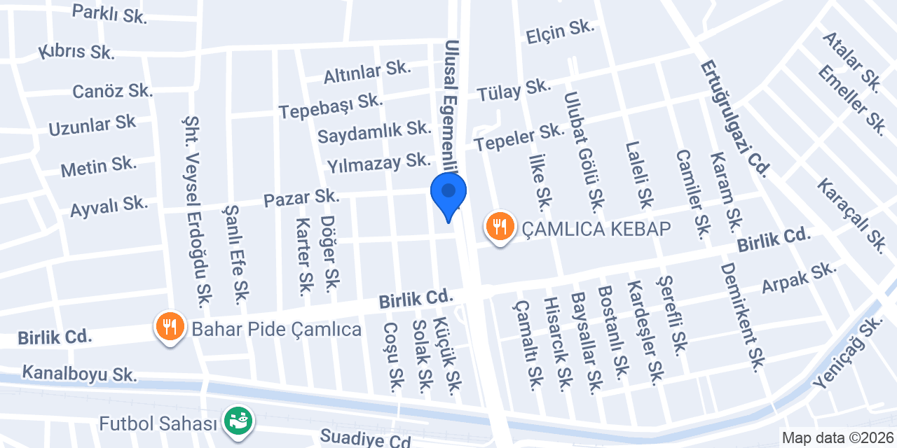 BULVAR ECZANESİ konumu