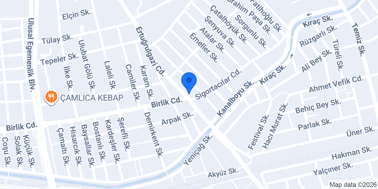 Yaz Hirdavat konumu