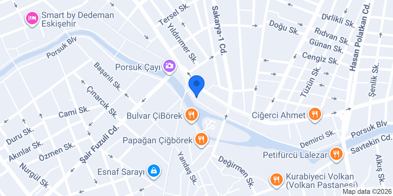 Hitit Eskişehir Tercüme Bürosu konumu