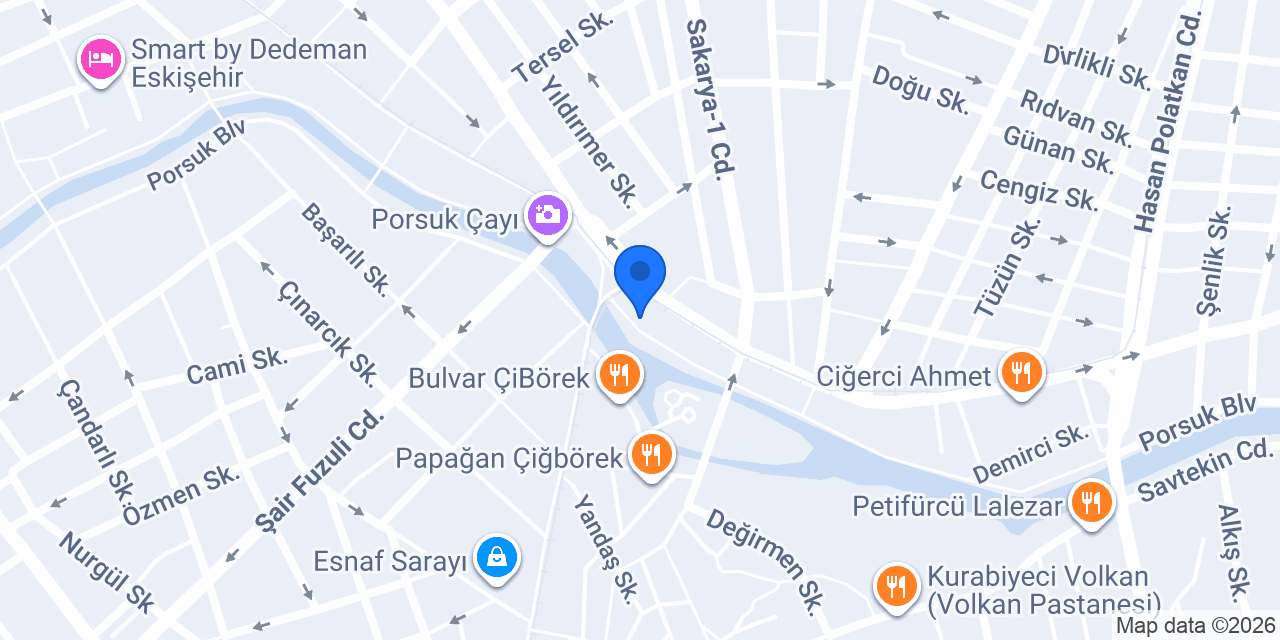 Alhan Turizm konumu