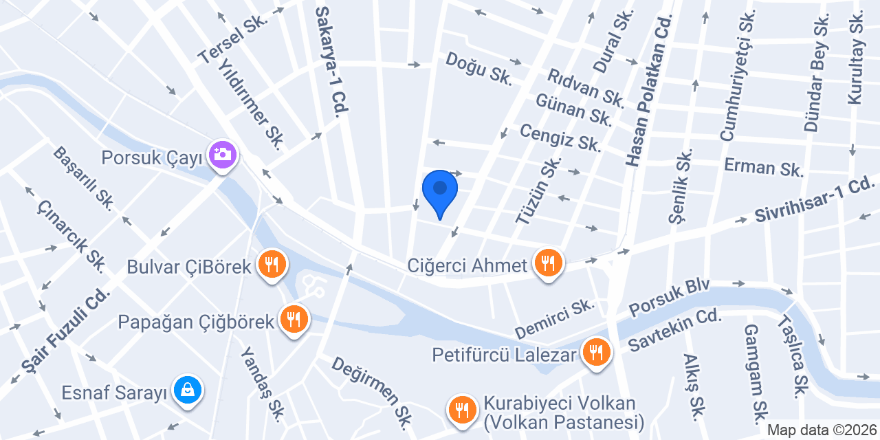 Yıldız Lokantaları konumu