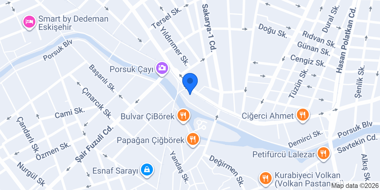 Gözen Kitabevi konumu