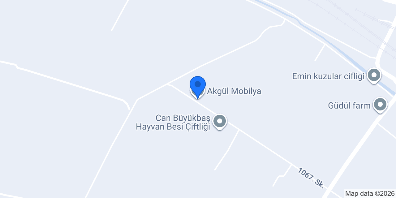 Akgül Mobilya konumu