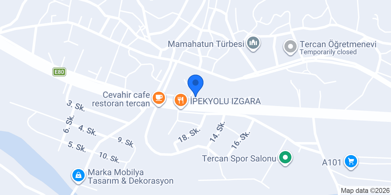 Ptt-çadırkaya Şubesi konumu