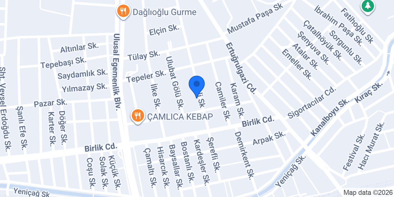 Meşhur Nakliyat konumu