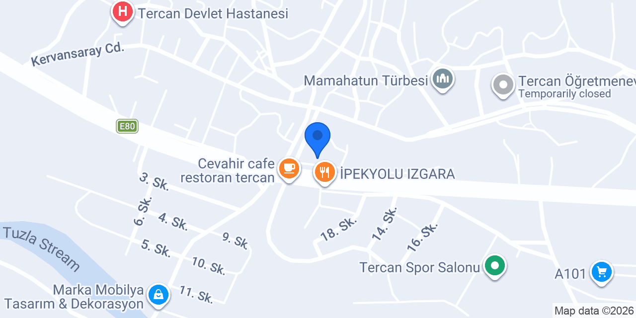 Tercan taksi Emrah kural konumu