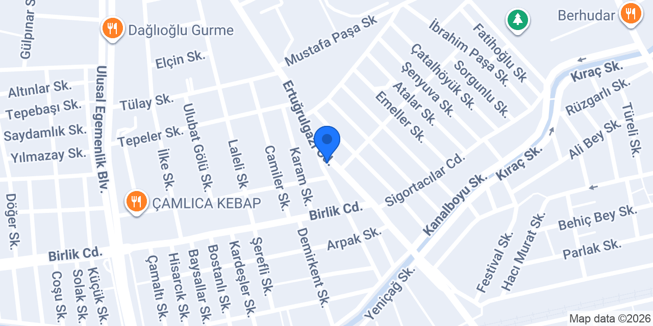 Işıltı Groups konumu