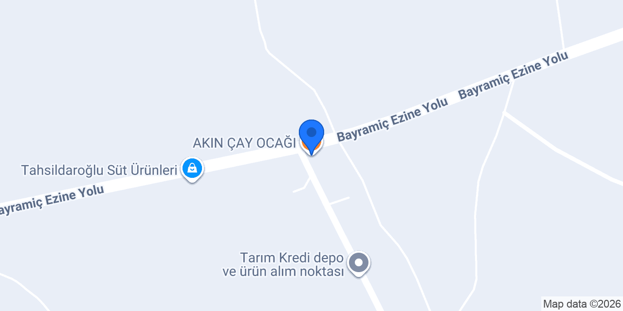 AKIN ÇAY OCAĞI konumu