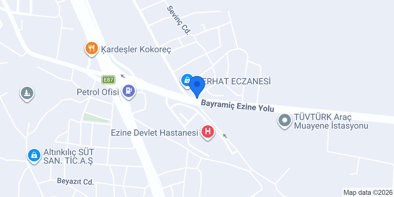 Sağlık Eczanesi konumu