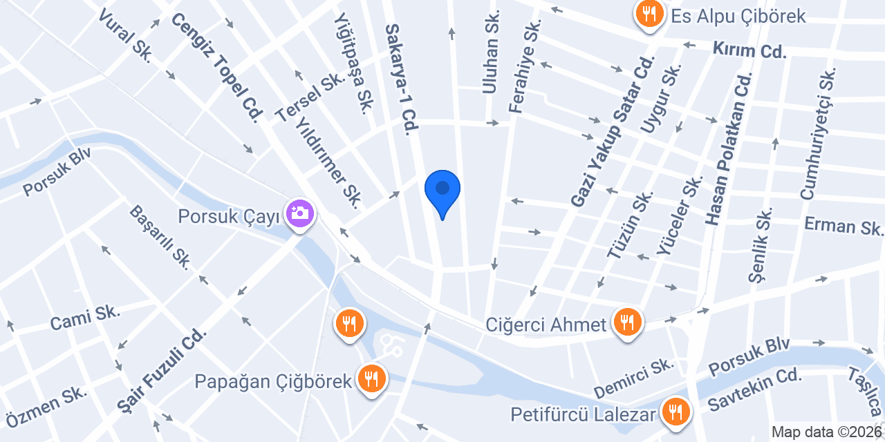 Diş Hekimi Melih Sarı konumu