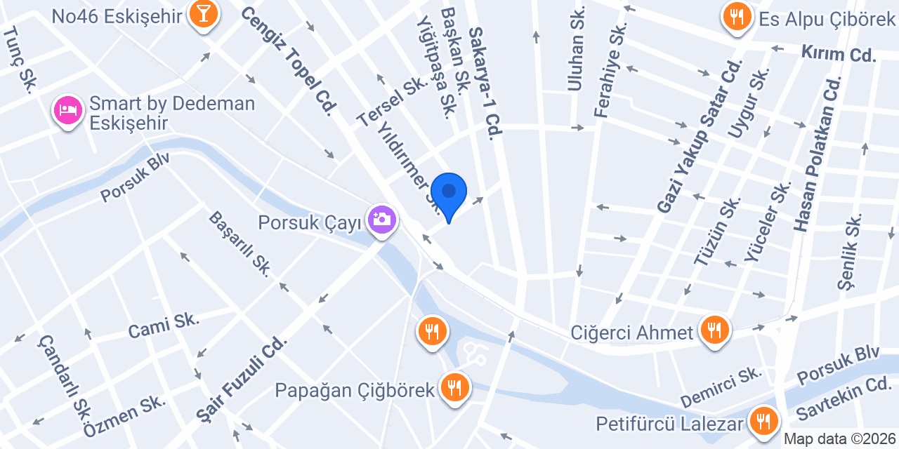 Eskişehir Kültür Merkezi konumu