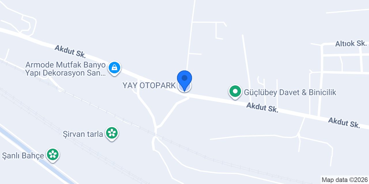 YAY OTOPARK konumu