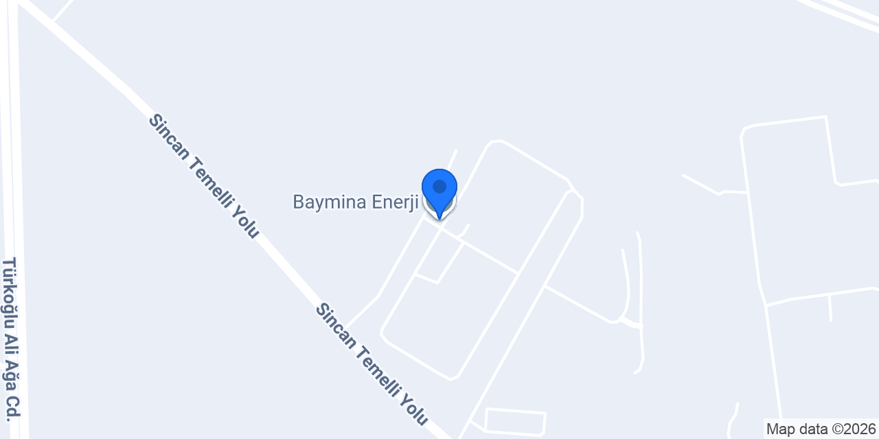 Baymina Enerji konumu