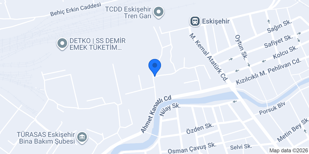Eskişehir Verem Savaş Dispanseri konumu