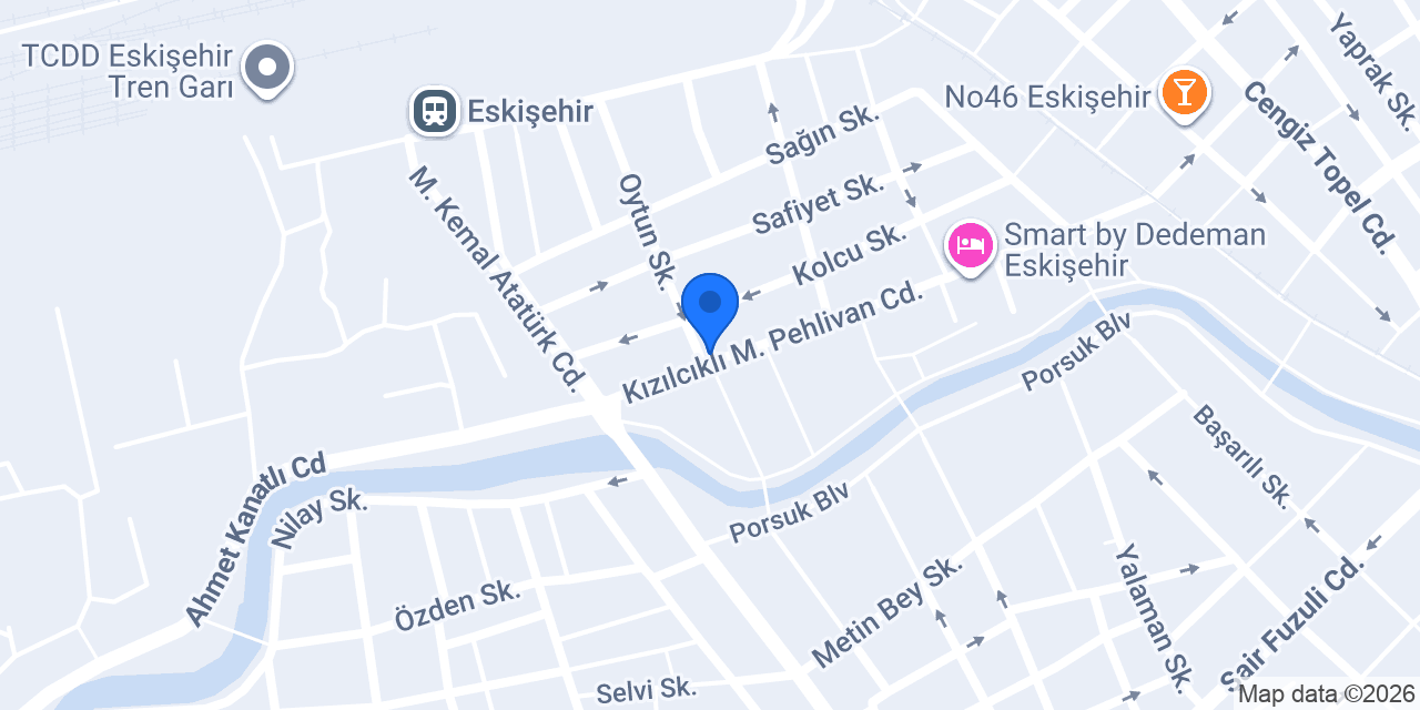 Eskişehir Çiçek Sipariş - Anemon Çiçekçilik konumu