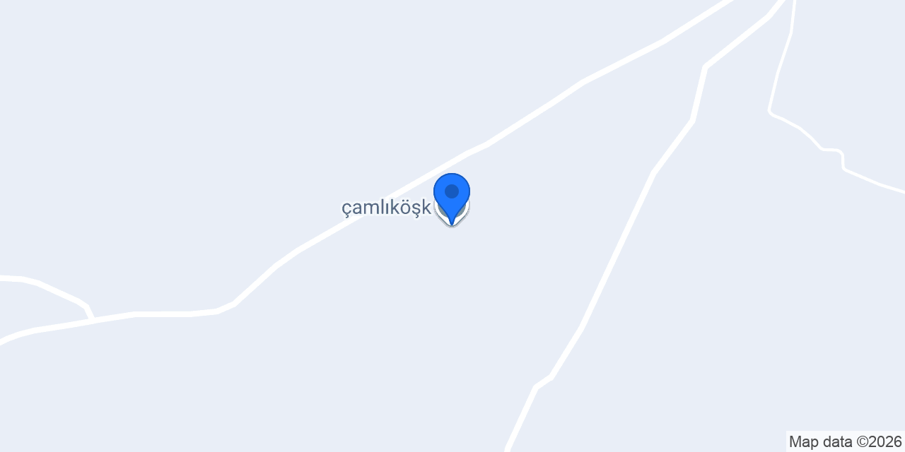çamlıköşk konumu
