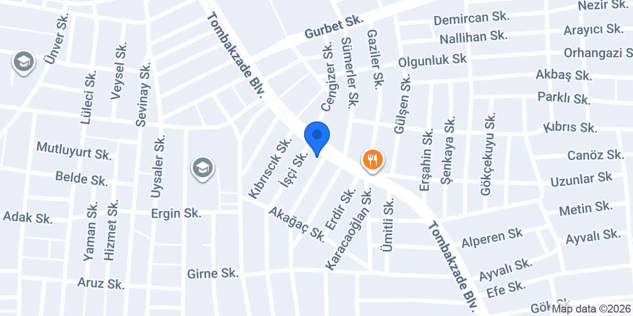 ARARAT DÜRÜM konumu