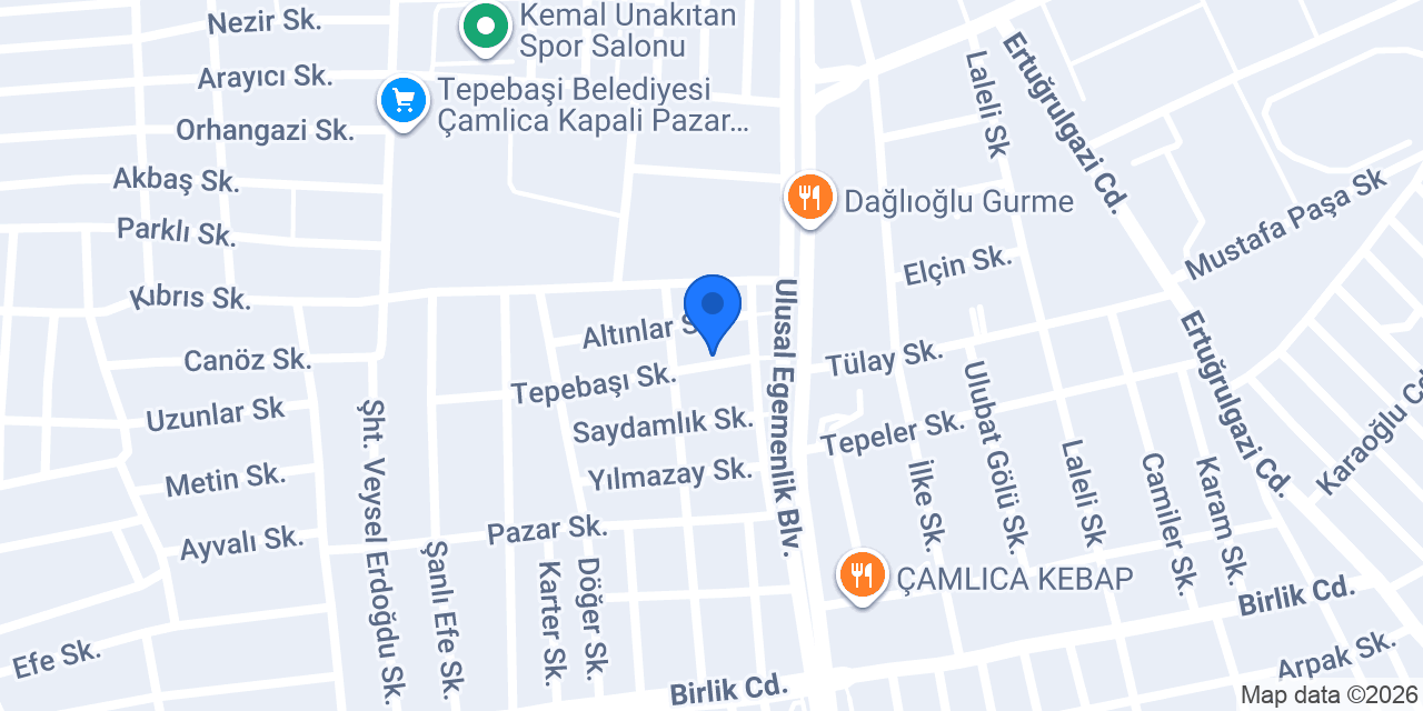 Hisar Köy Fırınları konumu