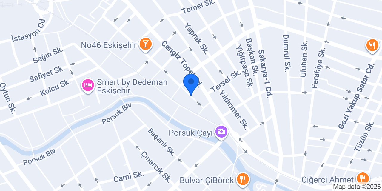 Noros Eskişehir konumu