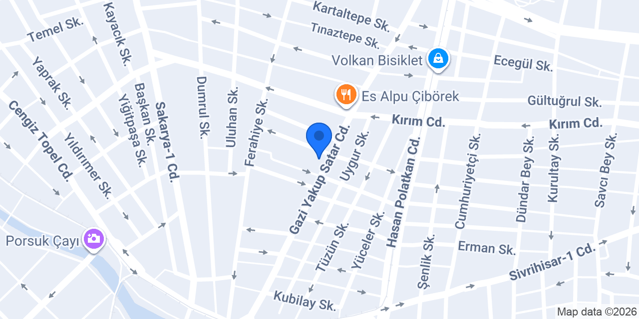 Örnek Hırdavat Boya konumu