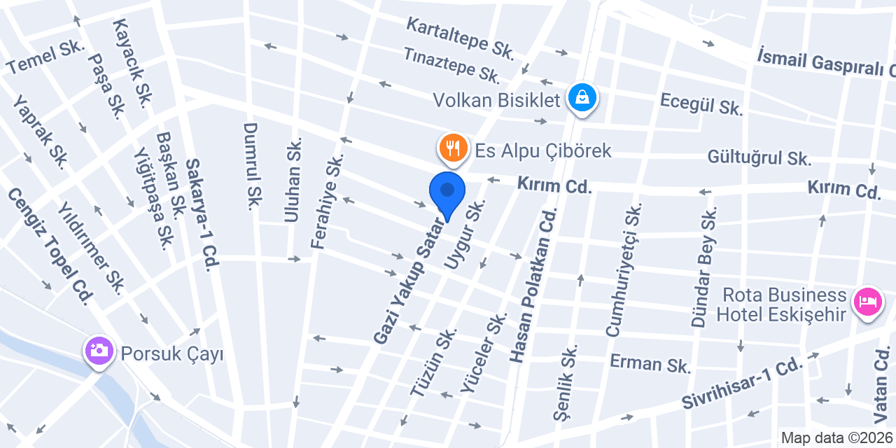 Diş Hekimi Kerem Tarhan konumu