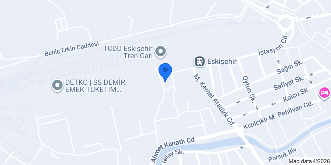TCDD Müzesi konumu
