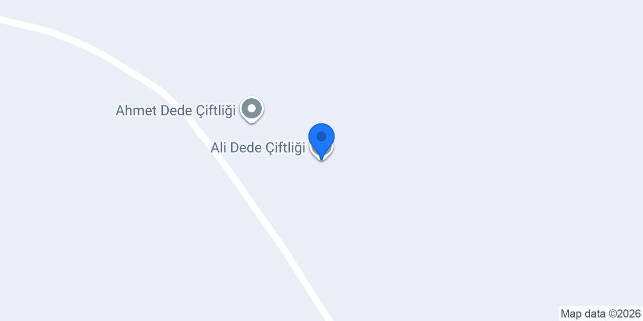 Ali Dede Çiftliği konumu
