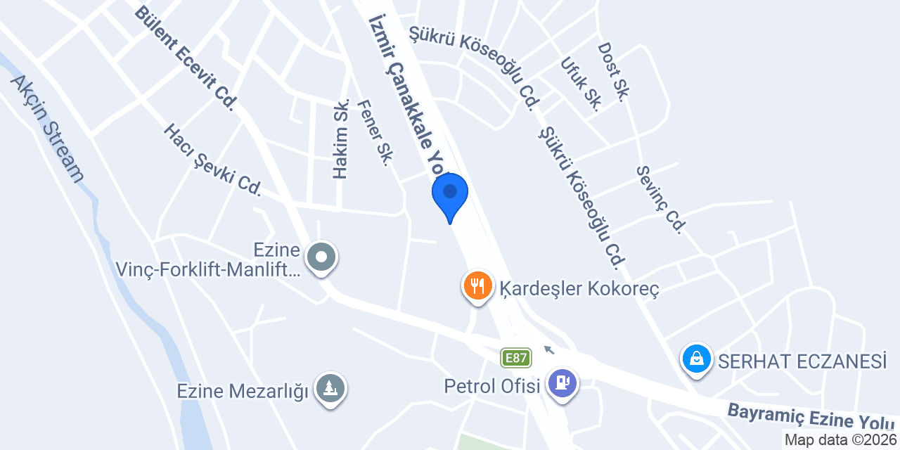 Turuncu Pansiyon konumu