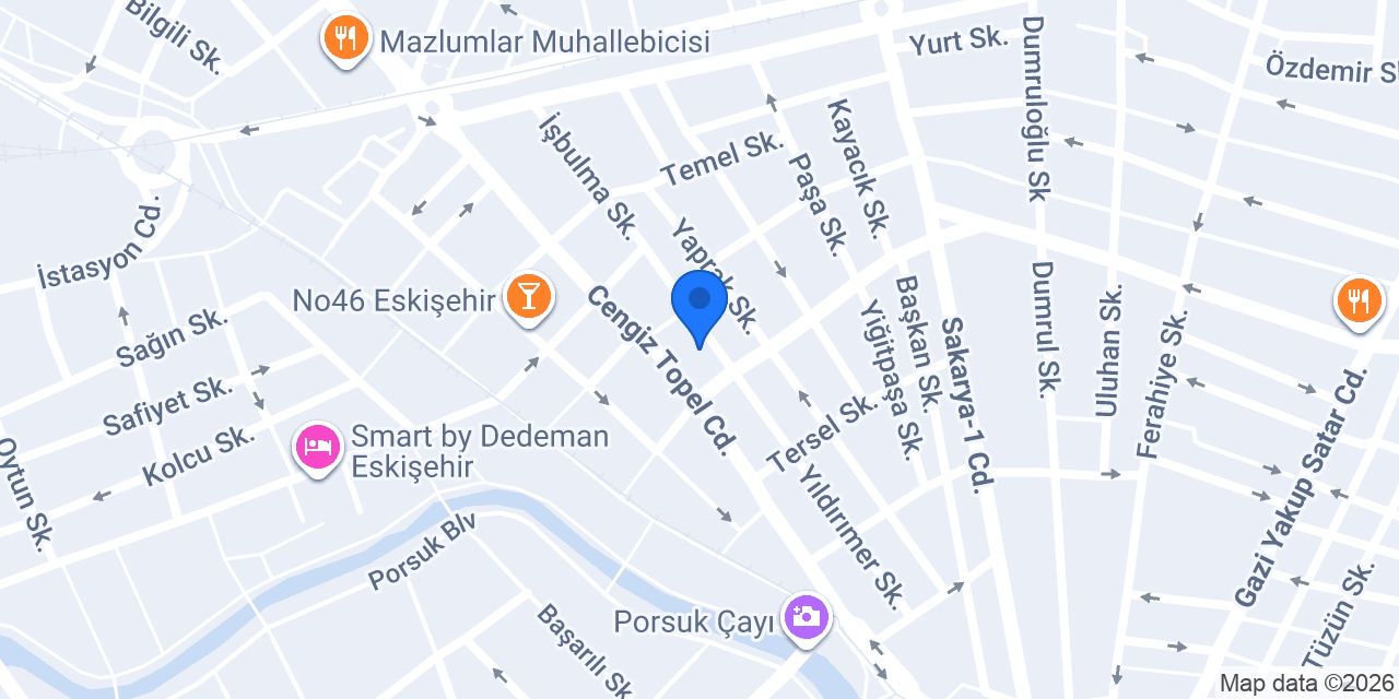 Yurtsevenler Yapı Malzemeleri konumu
